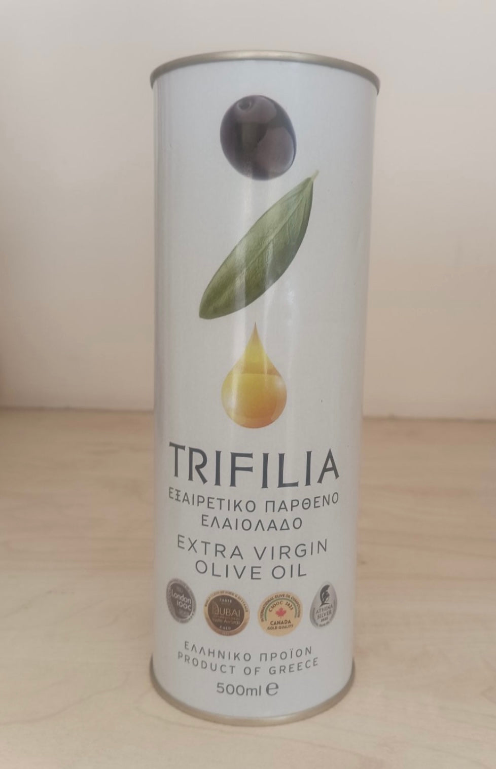 Premium Extra Virgin Trifilia Olive Oil 500ml
