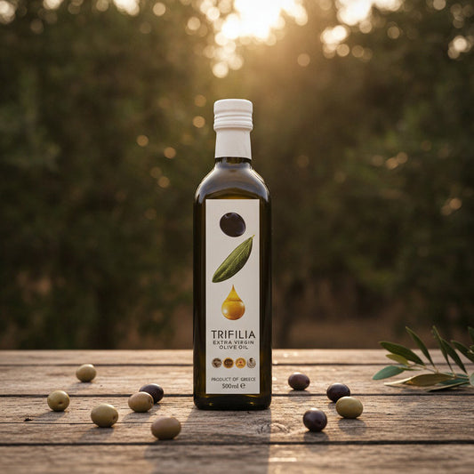 Premium Extra Virgin Trifilia Olive Oil 500ml bottle