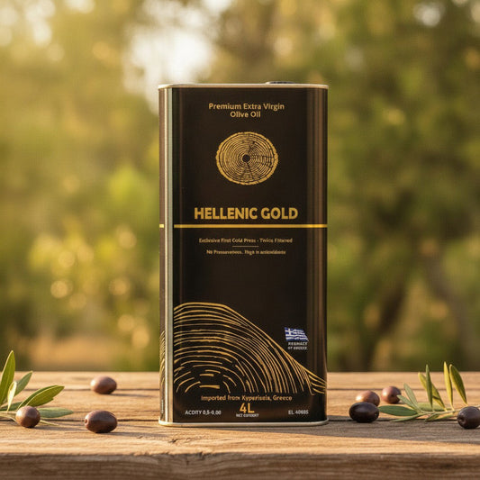 Extra Virgin Hellenic Gold Olive Oil 4L