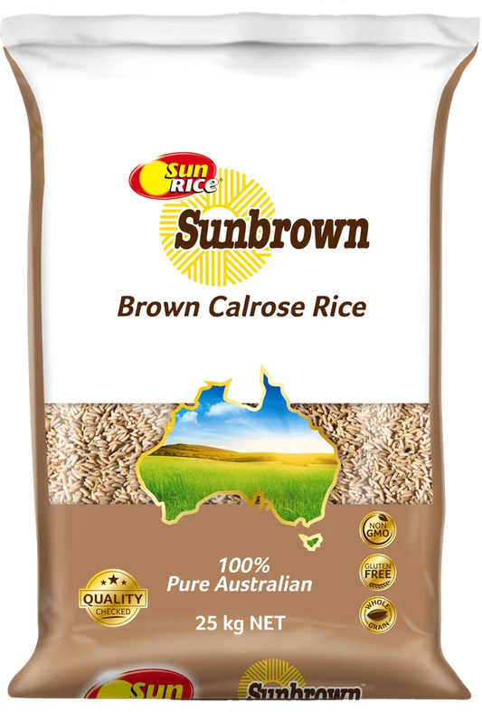 Sun Rice Brown Rice 25kg