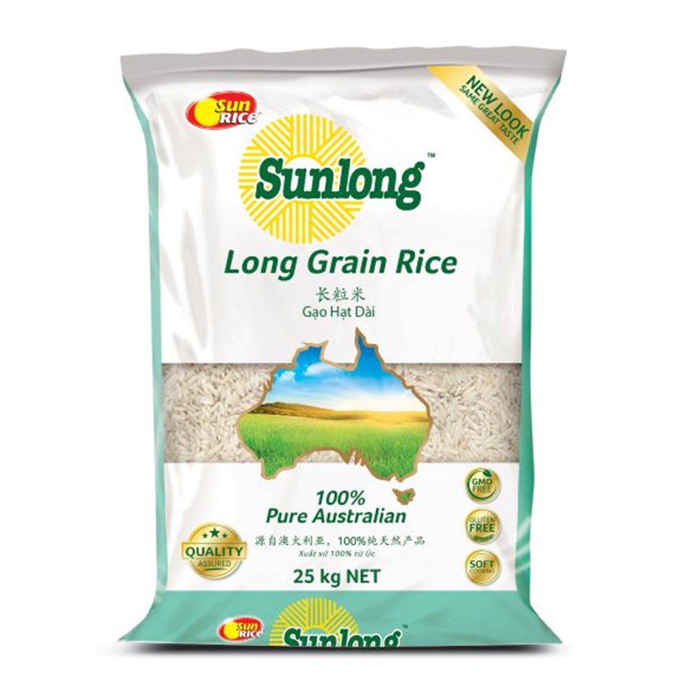 SunRice Long Grain Rice 25kg