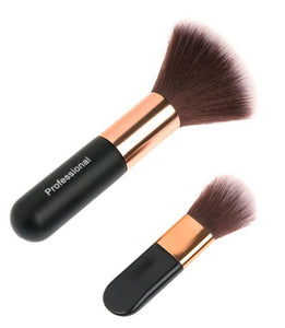 Brushes Powder Pink Gold with Case - 2 pcs.