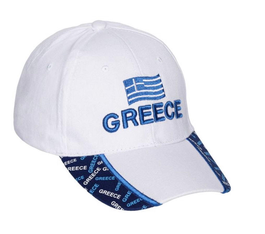 Greece Cap with Flag