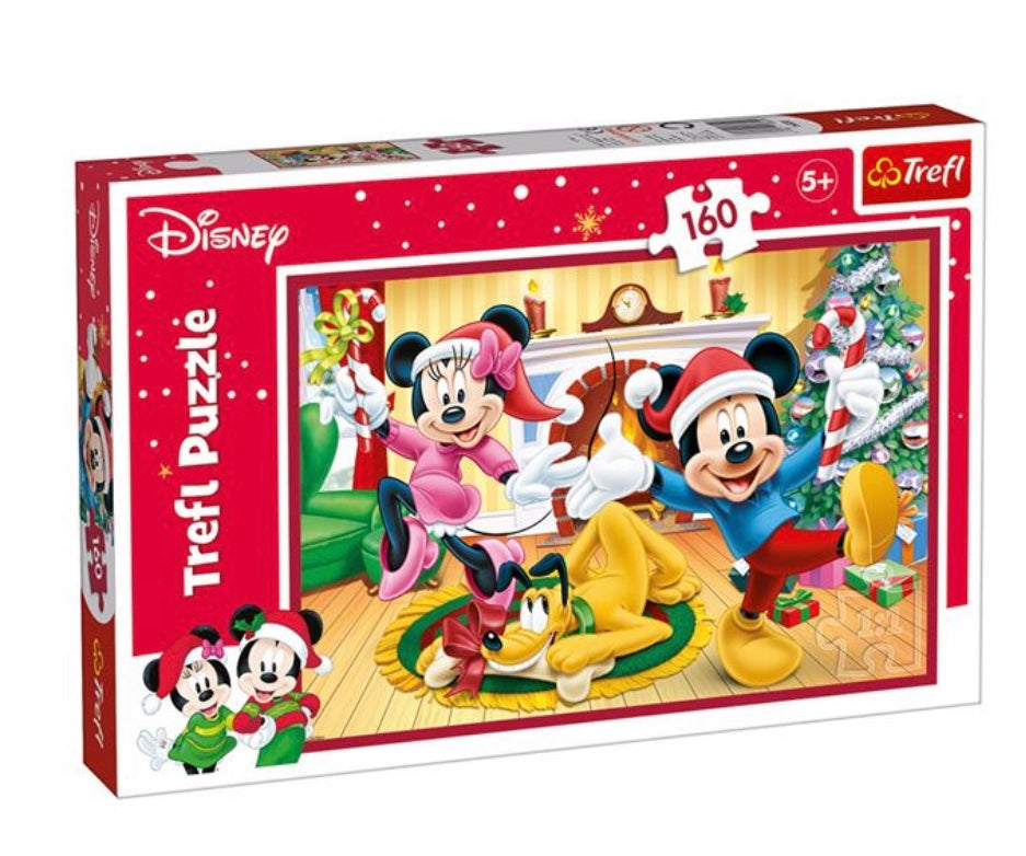Christmas Mickey Minnie Puzzle- 160p
